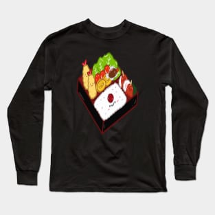 Bento box doodle design Long Sleeve T-Shirt